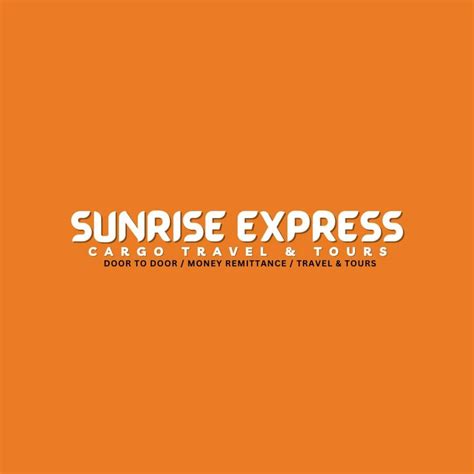 sunrise express cargo philippines.